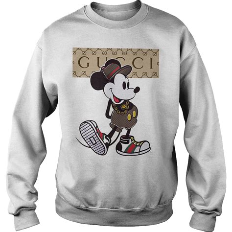 gucci shirt mickey|Gucci mickey mouse sweatshirt.